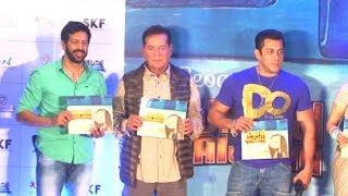 BOOK LAUNCH OF BAJRANGI BHAIJAAN WITH SALIM,SALMAN & KABIR