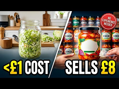 Start a Fermented Food Business: Start This for Under £300 - low-cost business idea