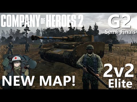 CoH2: Elite Invitational Tournament 2v2 Semi-Finals G2