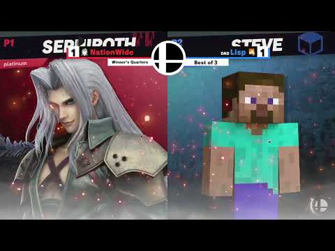Legacy Bomb City Brawl 2 - WQF - NationWide (Sephiroth) Vs. Lisp (Steve)