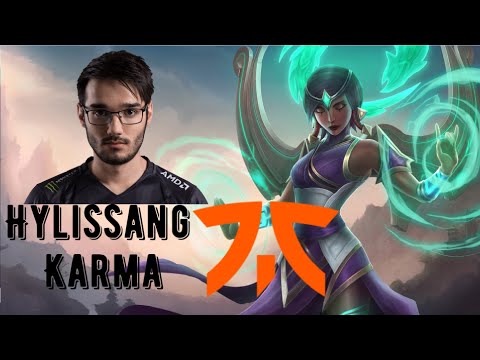 FNC Hylissang picks Karma vs Nami - Support Matchup