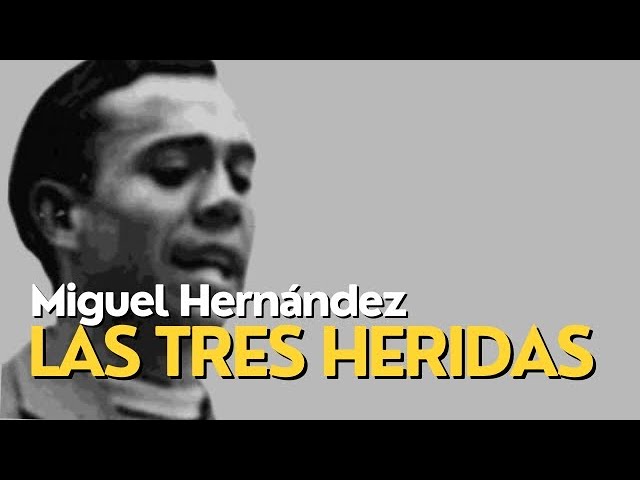 Vídeo relacionado con Las tres heridas de Miguel Hernández (Novela gráfica)