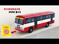 How To Make Matchbox Bus Diy Miniature Bus Matchbox Bus