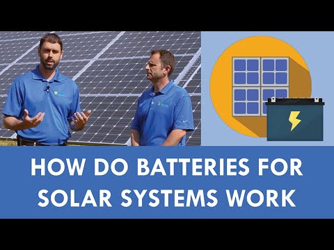 How Do Batteries for Solar Systems Work