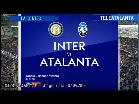 31 giornata . Inter Atalanta 0-0 - 07.04.2019 - LA SINTESI
