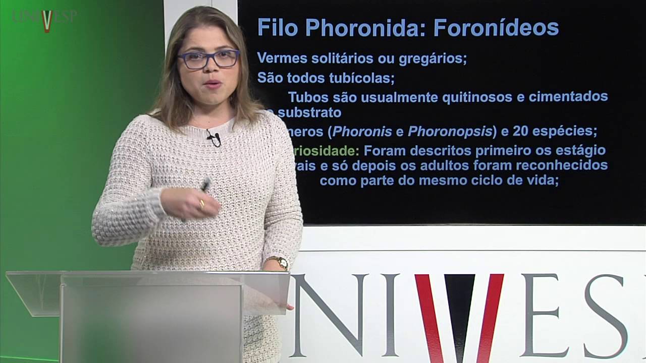 Zoologia de Invertebrados - Aula 24 - Lofoforados - Filos Phoronida, Ectoproctos, Brachiopoda
