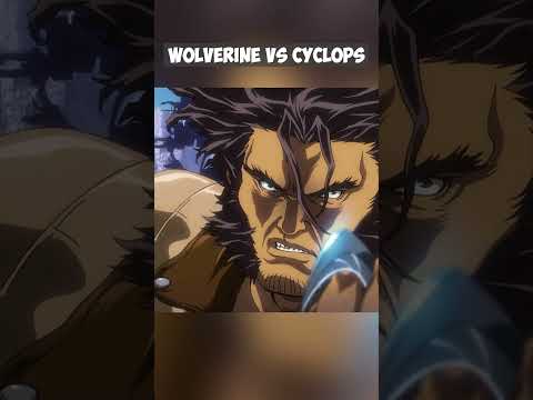 Wolverine VS Cyclops #marvel #wolverine