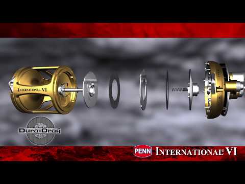 PENN International VI Reel- Dura-Drag™ system