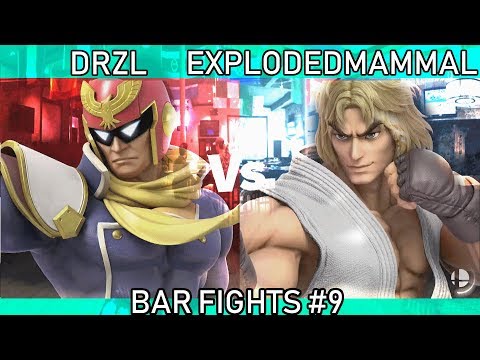 DRZL (Captain Falcon) vs. ExplodedMammaL (Ken) - Bar Fights #9