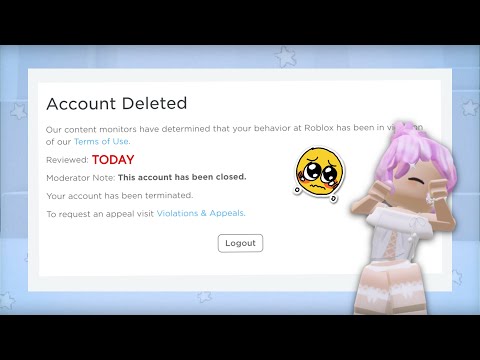 ROBLOX BANNED ME… (I’m crying)