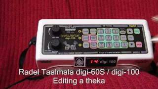 Video thumbnail for Radel Taalmala Digi 60Dx - Part 4- edit & create taals by Radhika Rajnarayan
