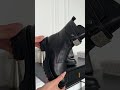 Ботинки женские кожаные на меху 593344 Черные распродажа Відео