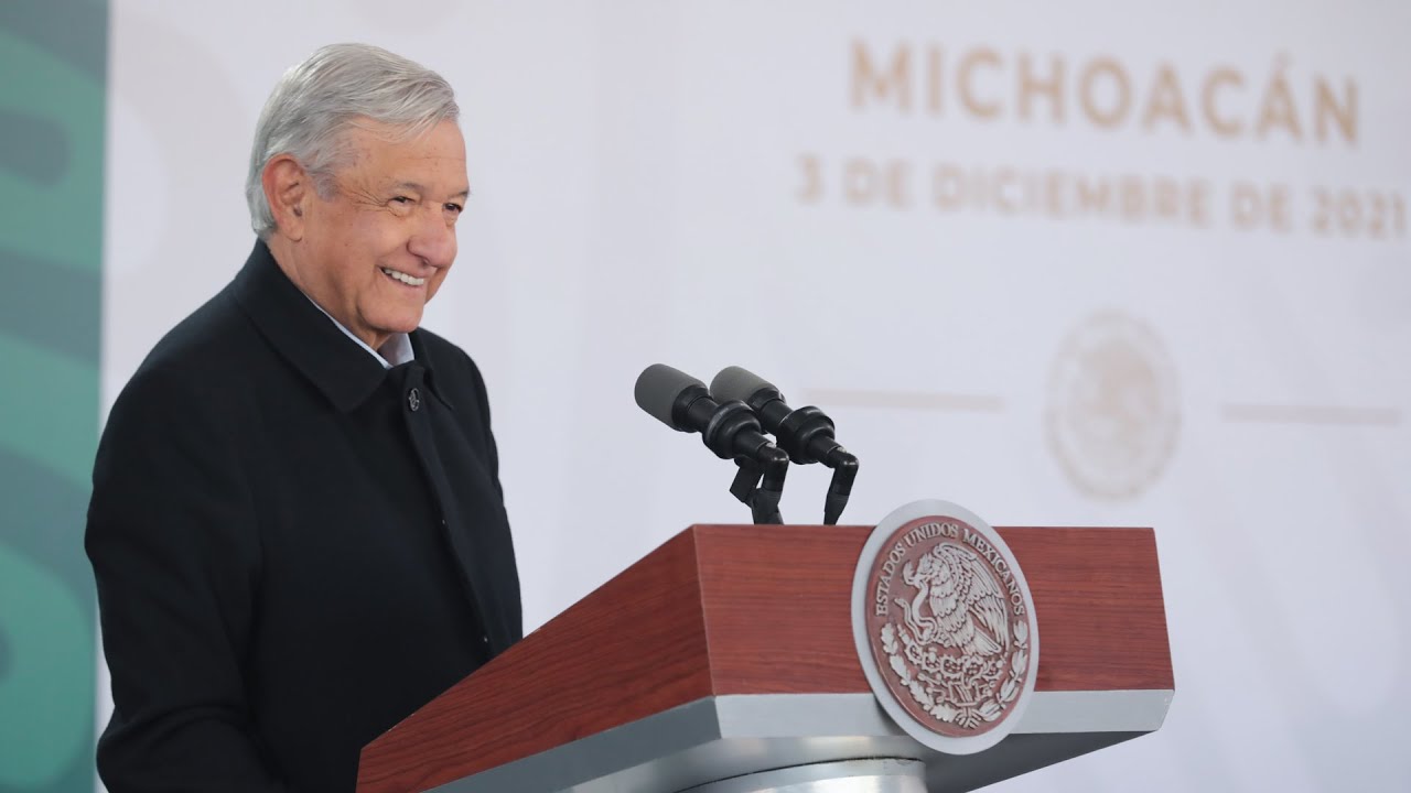 Mañanera de AMLO del 3 de diciembre de 2021