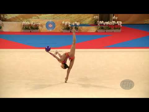 AVERINA Arina (RUS) - 2018 Rhythmic Worlds, Sofia (BUL) - Qualifications Ball