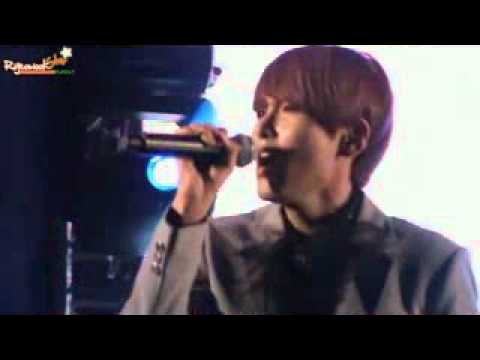 [FANCAM] 110625 MTVEXIT Blue Tomorrow - Ryeowook Focus[RWST]