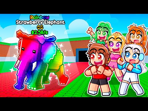 I Got A Rainbow Strawberry Elephant In Steal A Brainrot...