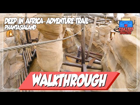 Deep in Africa - Adventure Trail - Phantasialand | Walkthrough | Coaster Toaster