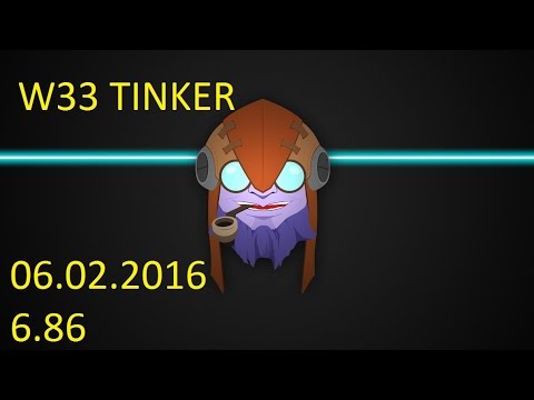 Dota 2 W33 Tinker 03.02.2016 Ranked Gameplay 6.86