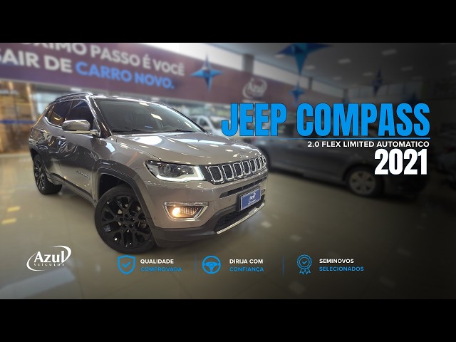 Vídeo JEEP COMPASS 2.0 16V FLEX LIMITED AUTOMÁTICO