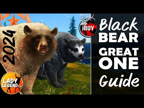 The SIMPLE Black Bear GREAT ONE STRATEGY 2024!!! - Call of the Wild