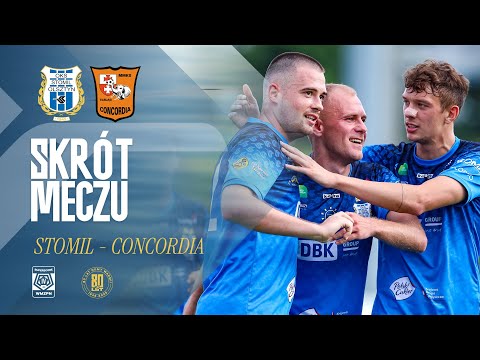SKRÓT | Stomil Olsztyn - Concordia Elbląg 2:3 (9.08.2025 r.)