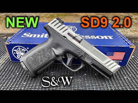 NEW Smith \u0026 Wesson SD9 2.0 Review \u0026 Shoot - S\u0026W 9mm