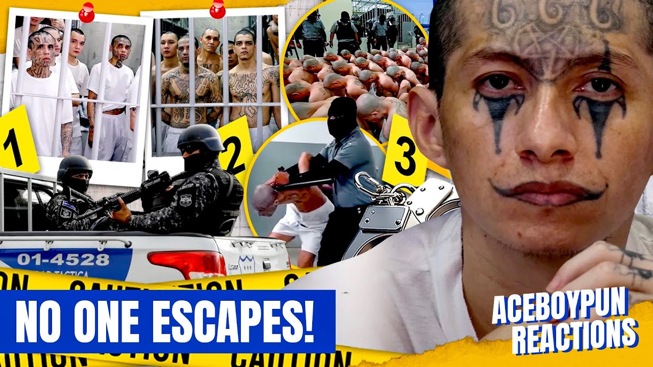 Inside CECOT: The World’s Most Secure Prison for Dangerous Criminals | AceBoyPun Reacts