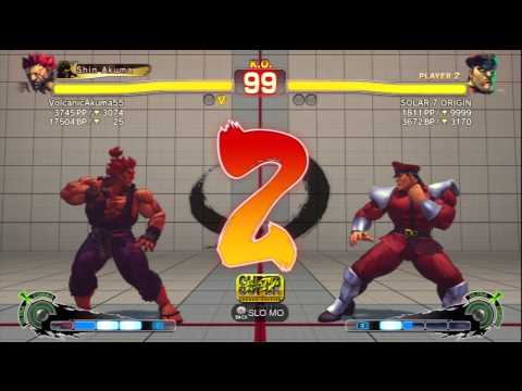 SSF4 AE 2012 Ranked VolcanicAkuma55 (Akuma) vs SOLAR 7 ORIGIN (Bison)