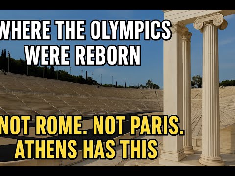The Oldest Olympic Stadium STILL in Use! ????️ | Athens’ Marble Wonder