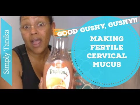Supporting Fertile Cervical Mucus || That Good Gushy-Gushy Video