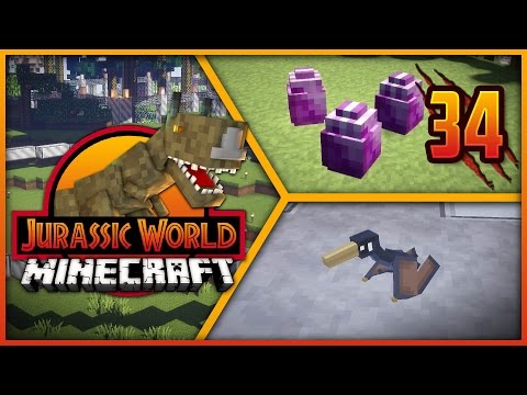 Minecraft Jurassic World - Episode 34 - AVIARY & PTERANODON BABYS!