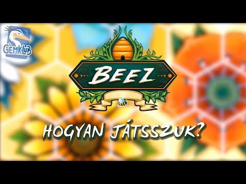 Beez - Mééz társasjáték bemutató - Gémklub