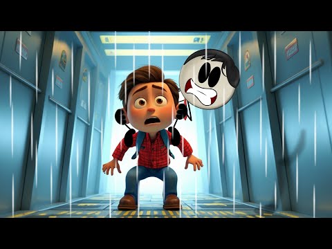 How to Survive a Falling Elevator? | #aumsum #kids #cartoon #science