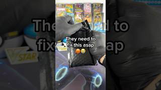 My mystery box was sticky 😭 #pokemon #pokemonchannel #pokemoncards #pokemontcg #mysterybox