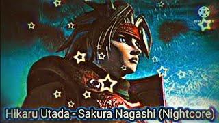 Hikaru Utada - Sakura Nagashi (Nightcore) | #evangelionrebuild #hikaruutada #sakuranagashi