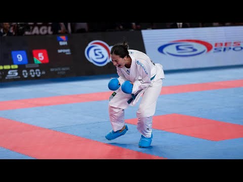 Best Bouts of Karate1Cairo: FEMALE KUMITE -61KG | WORLD KARATE FEDERATION