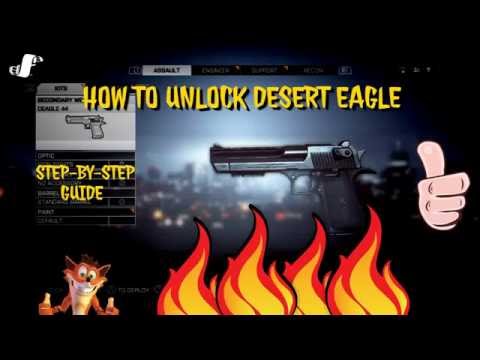 BF4 HOW TO UNLOCK DESERT EAGLE