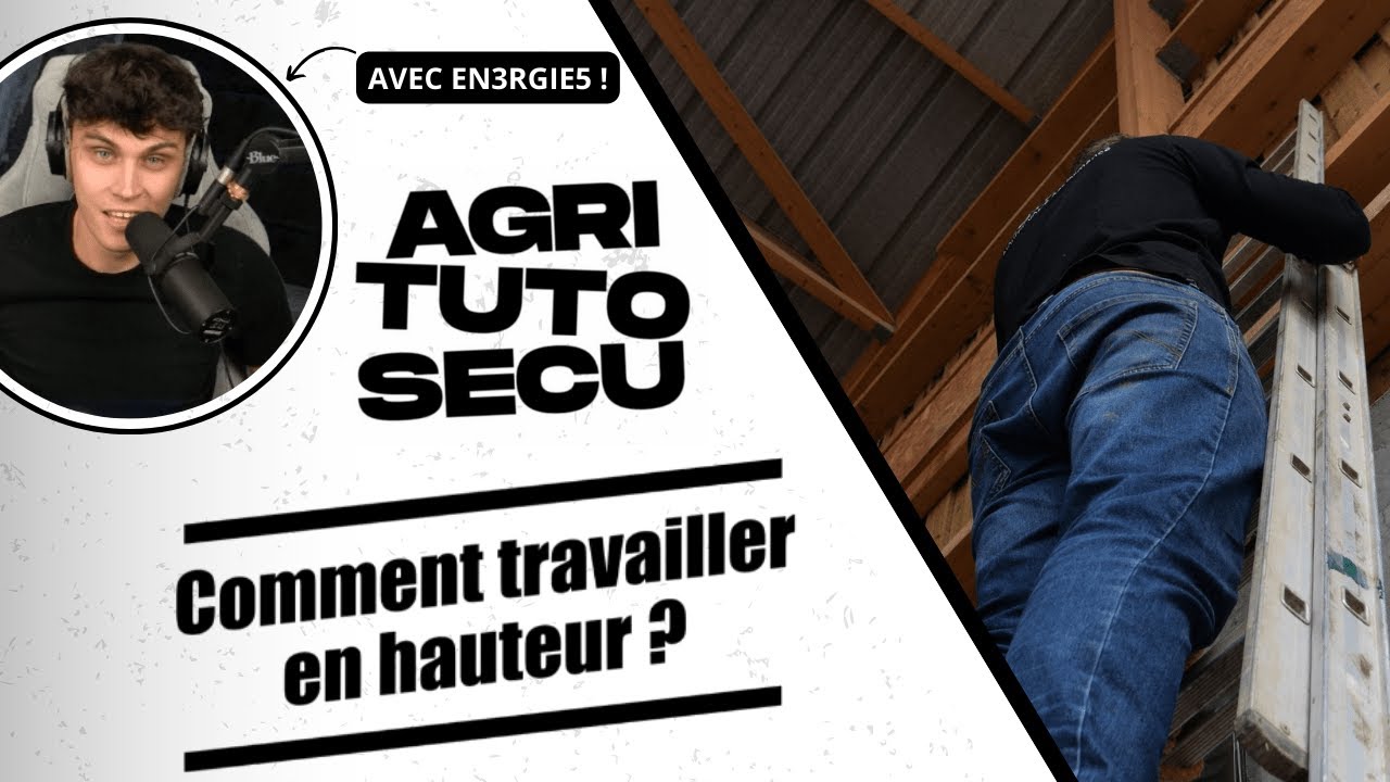 TUTO – Comment travailler en hauteur en toute sécurité ?