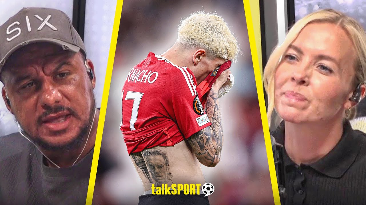 "Done it to be a WIND-UP!" 😠 Gabby Agbonlahor & Shebahn CLASH over Garnacho wearing Rashford's shirt