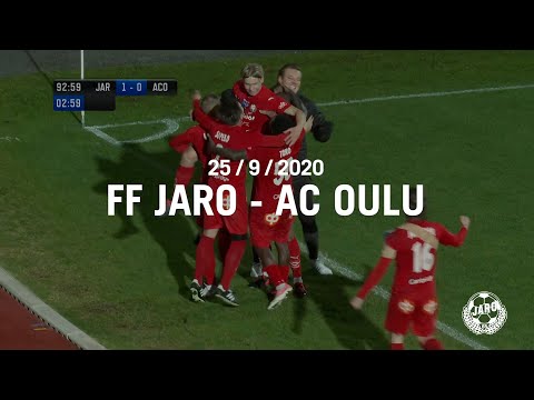 Mål/Maalit: FF Jaro - AC Oulu 2-0 (25/9/2020)