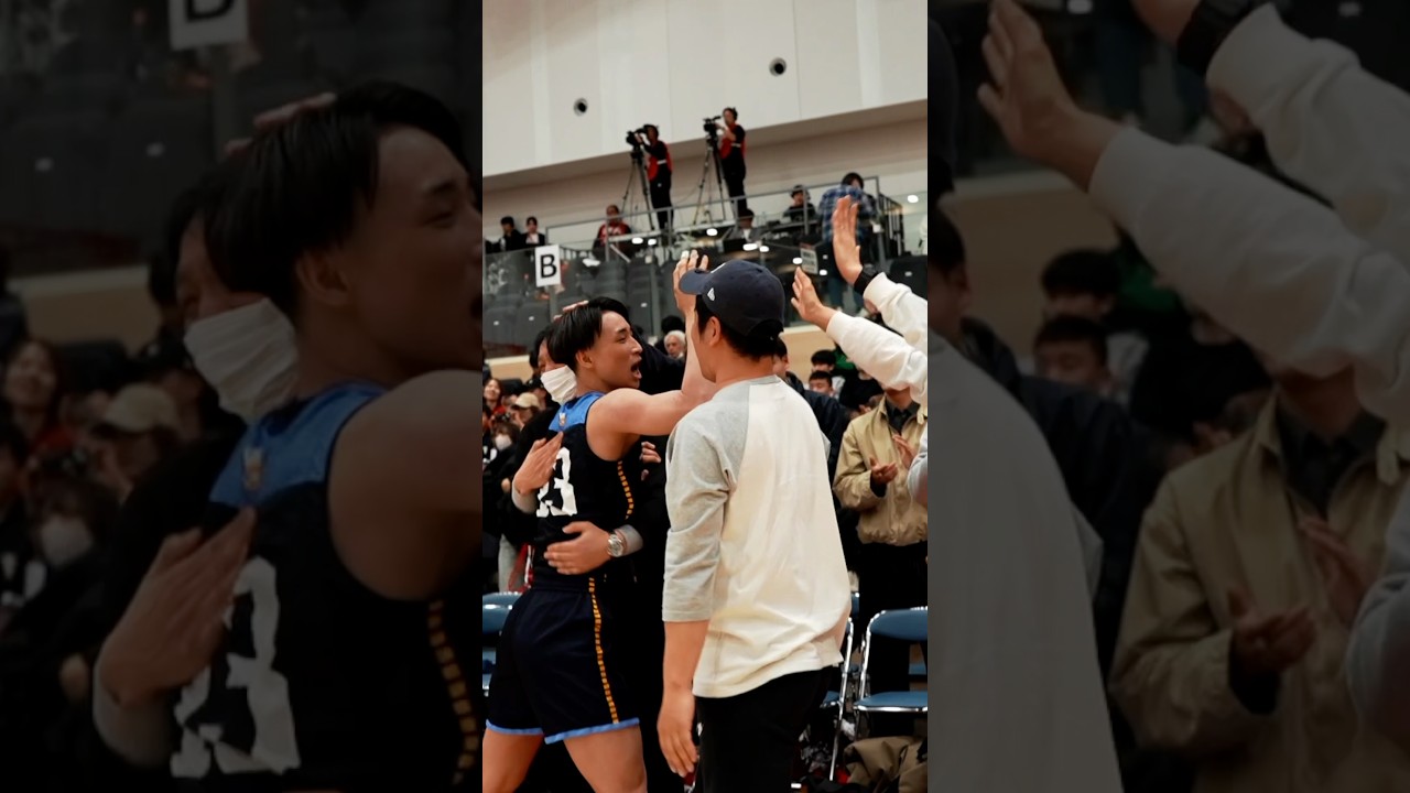 「行くぞ！トップリーグ！！」 #U18日清食品トップリーグ 2026の出場権を獲得し、喜ぶ選手たち🙌 #高校バスケ