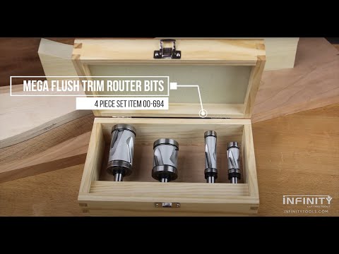Mega Flush Trim Router Bits