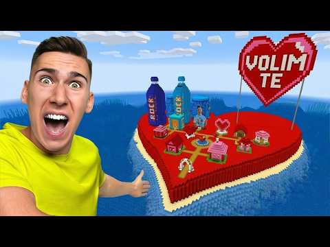 DEVOJKA MI JE NAPRAVILA SVET U MINECRAFTU!