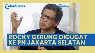 Rocky Gerung Resmi Digugat ke PN Jaksel Buntut Dugaan Hina Jokowi, Ini Tanggal Sidang Perdana Kasus