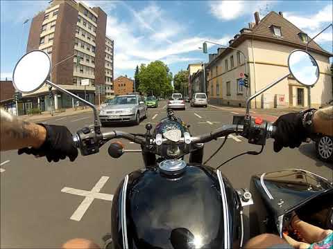 Mit der Ural Retro durch Mönchengladbach