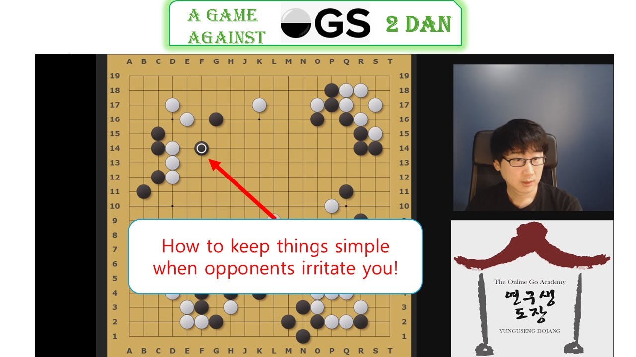 How to keep things simple when opponents irritate you! (Live-game commenting)