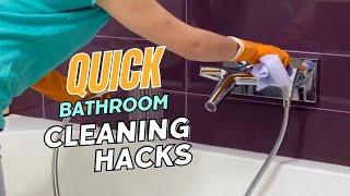 SHORTS: Quick Bathroom Cleaning Hacks for a Sparkling Toilet and Shower