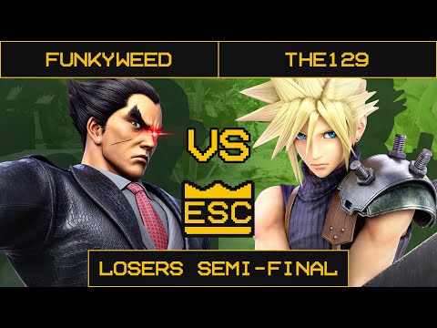 ESC 31 Smash Ultimate Losers Semi-Final - Funkyweed (Kazuya) Vs. The129 (Cloud)