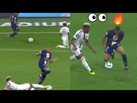 Mbappe vs Thiago Mendes! Insane Matchup!🔥🔥