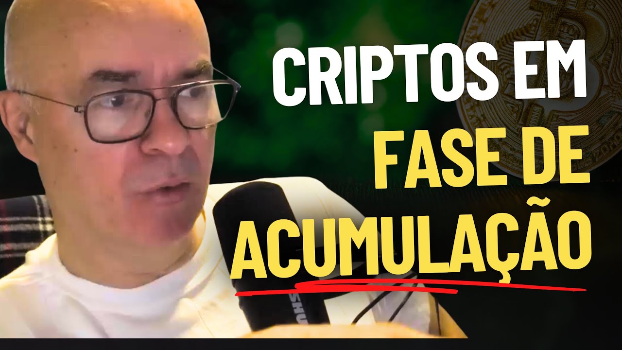 Cryptos em acumulação e algumas começam seu movimento de alta.
